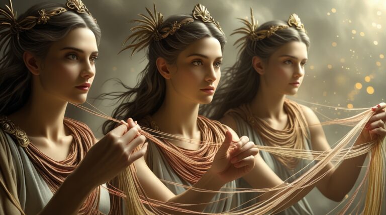 Schicksal-Nornen-Moiren-Gott